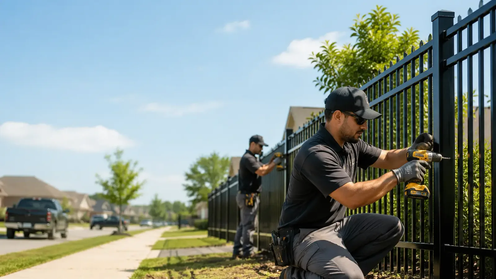 Metal Fence Installation in Sunbright, TN